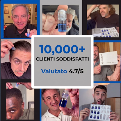 Capelli più folti in 5 minuti con il Sistema Micro-Infusione miCroFol